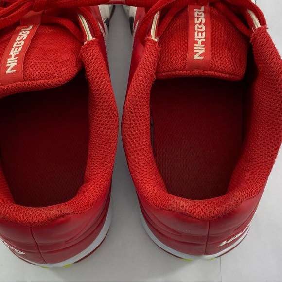 Nike Vapor # 852688-812 Baseball Cleats Red & White Men’s Size:7 - Picture 14 of 16